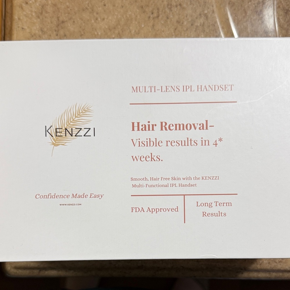 Kenzzi Multi-Lens IPL Handset - White